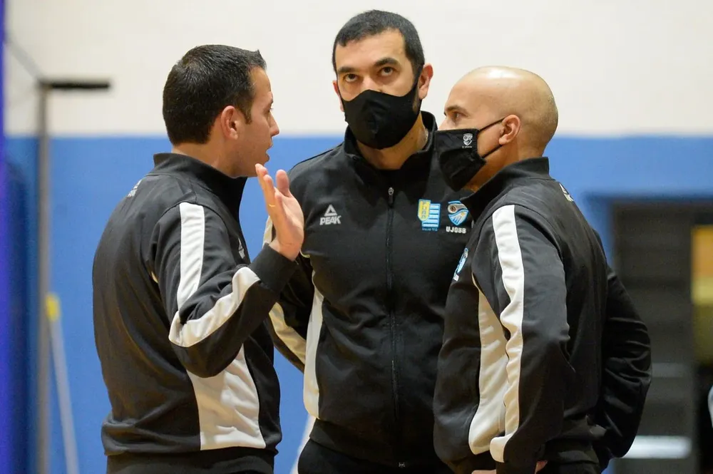 Andrés Bartel, Gonzalo Salgueiro y Adrián Vázquez