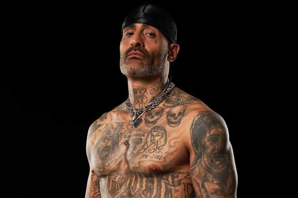 El rapero conocido como `Costa´ en una foto de su perfil de Instagram.