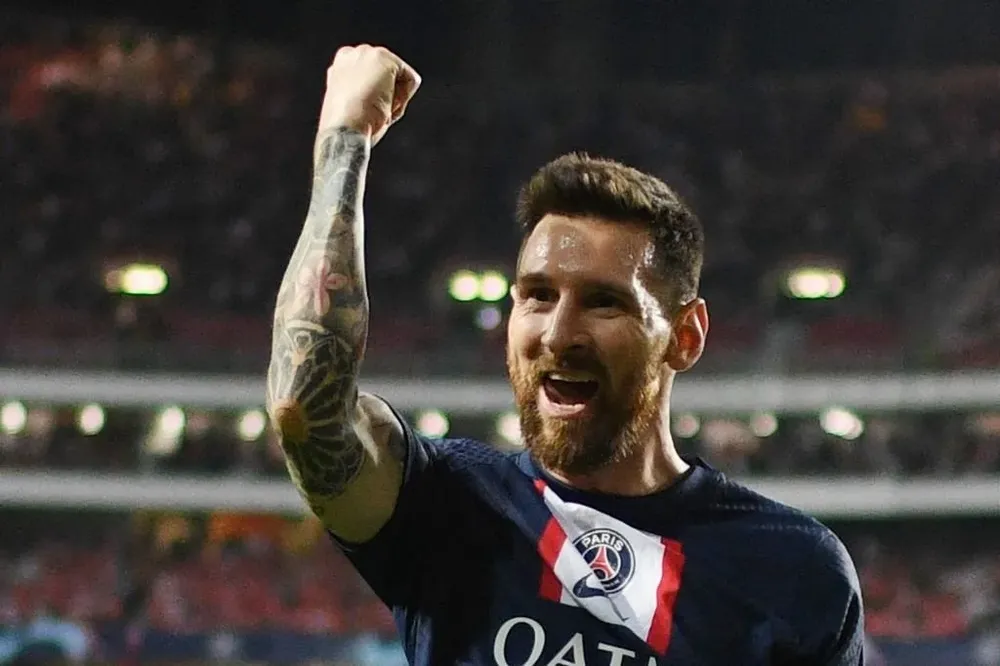 Messi convirtió un golazo y dio dos asistencias para Paris Saint-Germain