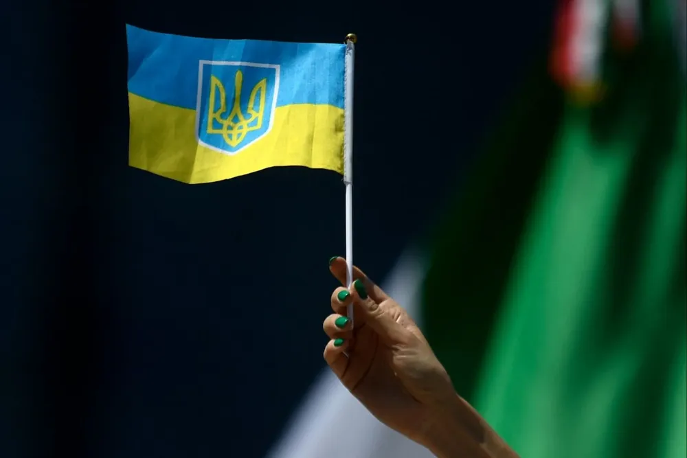 Protesta contra la guerra en Ucrania, el pasado 24 de abril en la Ciudad de México