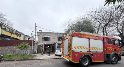 explosion de gas en una vivienda dejo a una mujer con quemaduras de segundo y tercer grado en montevideo