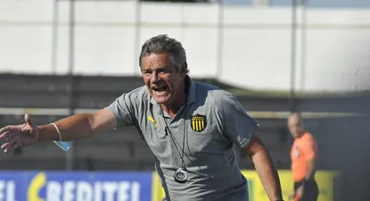 Mario Saralegui como técnico de Peñarol