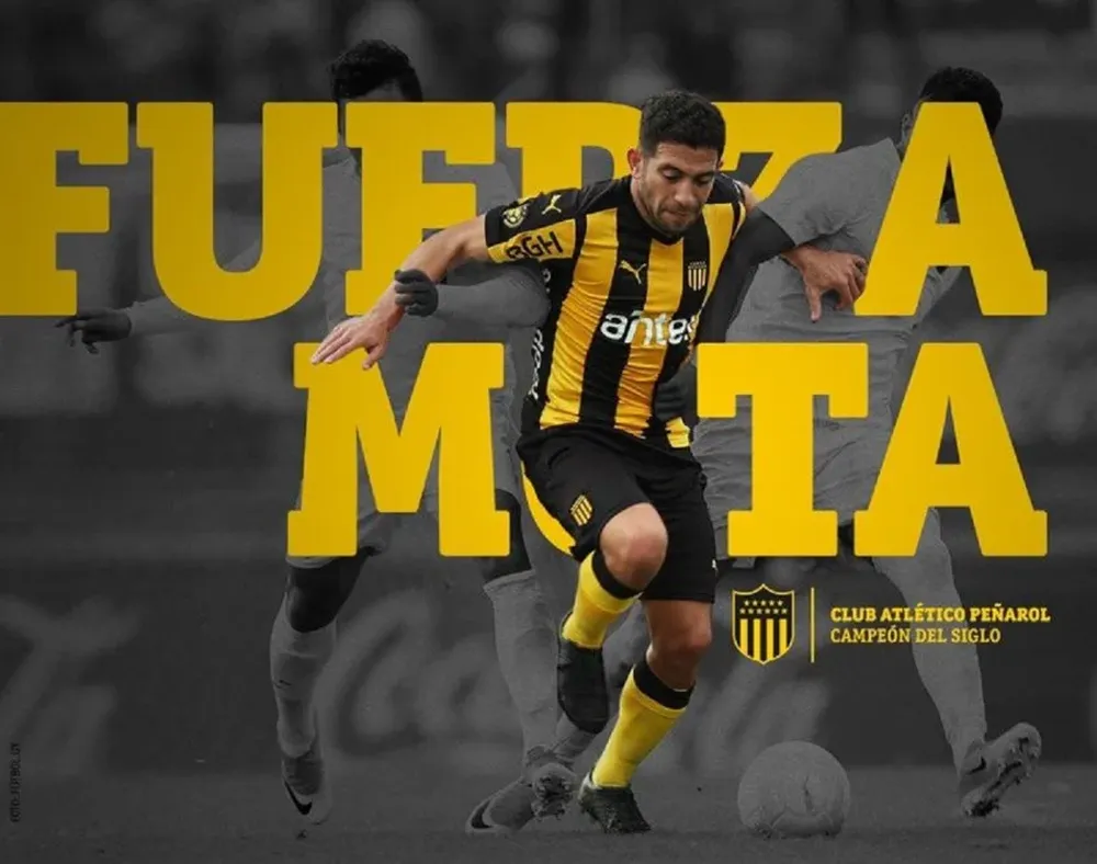 Tras confirmarse la lesión, así saludo Peñarol a Gargano en las redes sociales