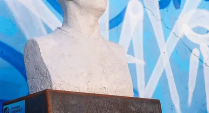 El busto de Luis Suárez