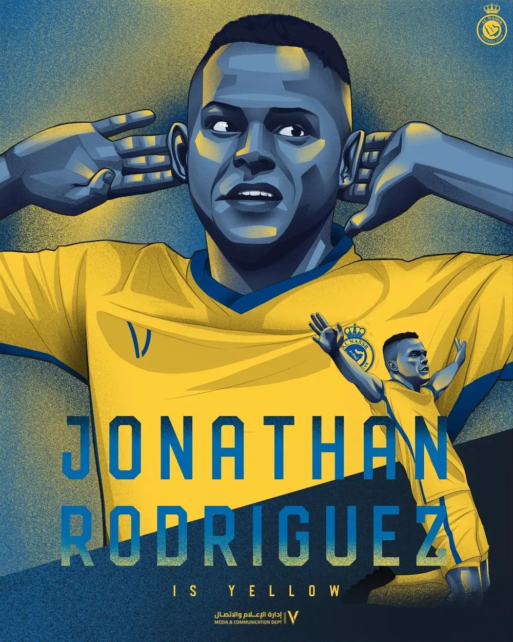 Jona Rodríguez presentado en Al Nassr