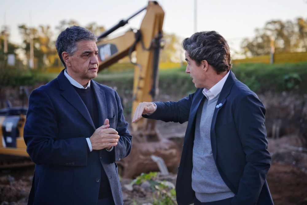 El Jefe de Gobierno de la Ciudad de Buenos Aires, Jorge Macri, supervisó el avance de los trabajos junto al ministro de Infraestructura, Pablo Bereciartua.