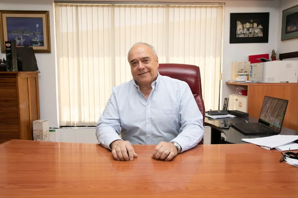 Abel Días Benítez, presidente del Directorio y gerente general de GEOCOM.