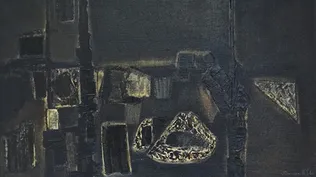 Nueva York - año 60, una pintura del artista Jorge Damiani