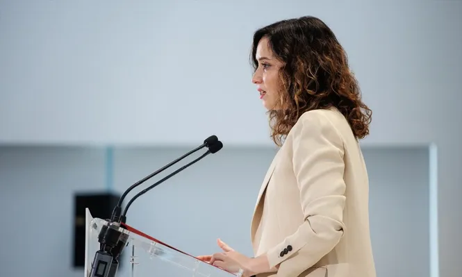 La presidenta de la Comunidad de Madrid, Isabel Díaz Ayuso.