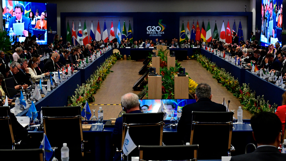 Reunión de ministros de finanzas del G20, realizada en Río de Janeiro, Brasil, 25 de julio de 2024. Foto AFP.png