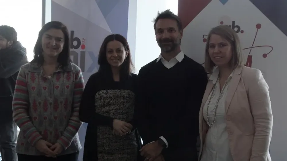 Natalia Moris, Virginia Marotta, Pablo Gil y Marie-France Bourgeois
