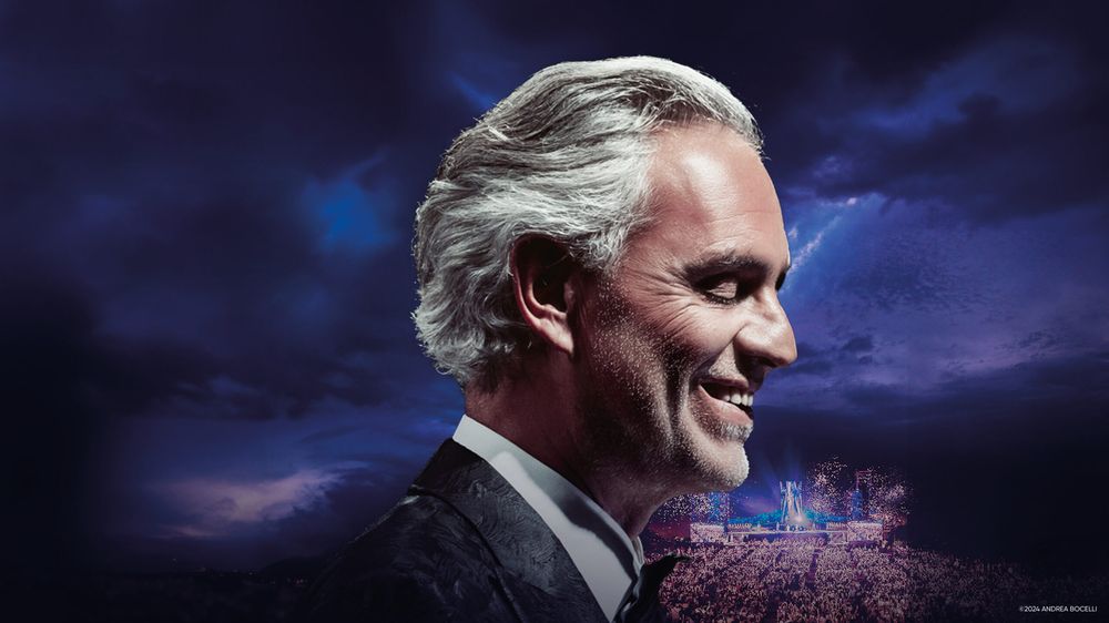 El artista Andrea Bocelli