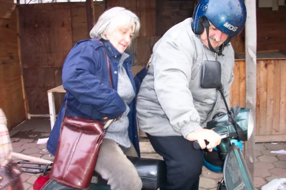 José Mujica y Lucía Topolansky en junio de 2004, con el gobierno a la vuelta de la esquina