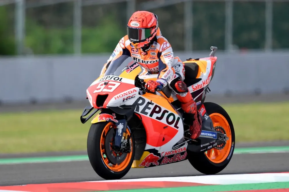 Márquez en acción