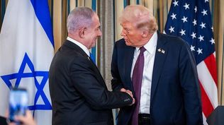 El presidente de EE.UU., Donald Trump, y el primer ministro de Israel, Benjamin Netanyahu acordaron un cese el fuego en Gaza el 9 de octubre.