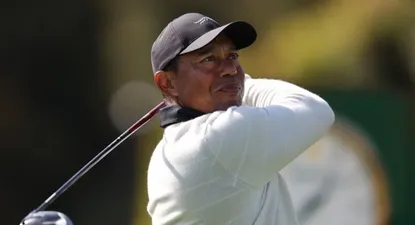 Tiger Woods volvió a jugar al golf