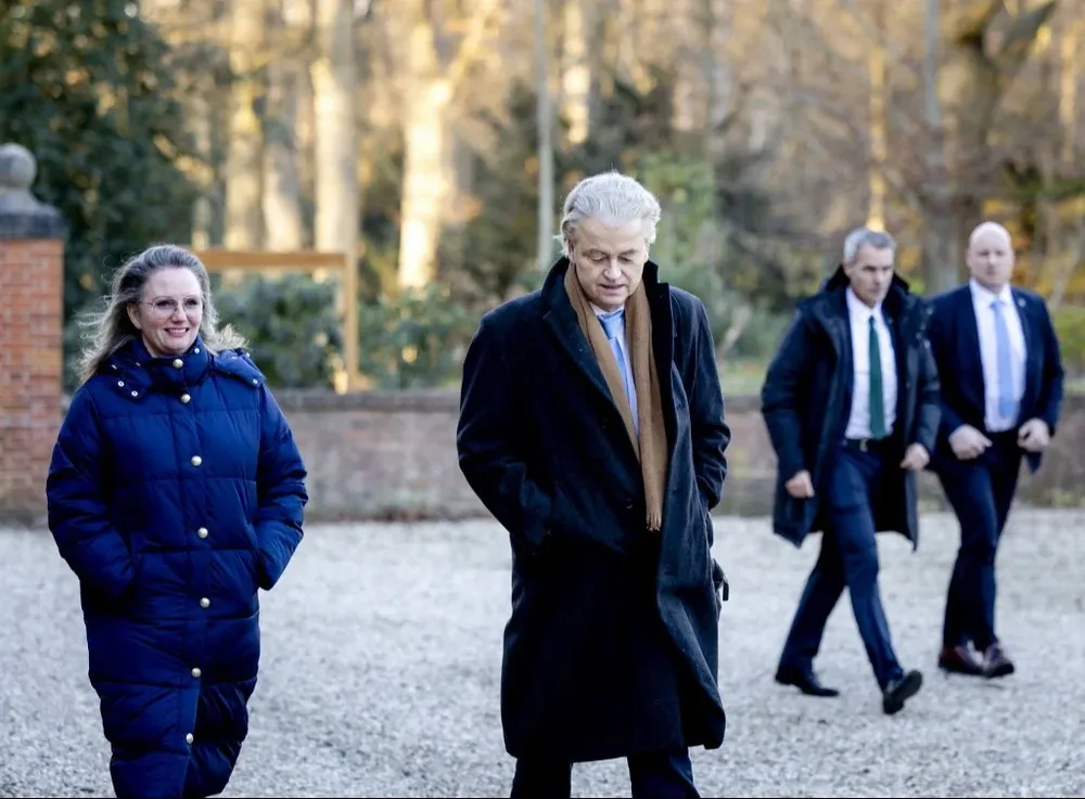 Geert Wilders, líder de la formación ultraderechista Partido por la Libertad obtuvo una sorpresiva victoria en los ´comicios de noviembre.