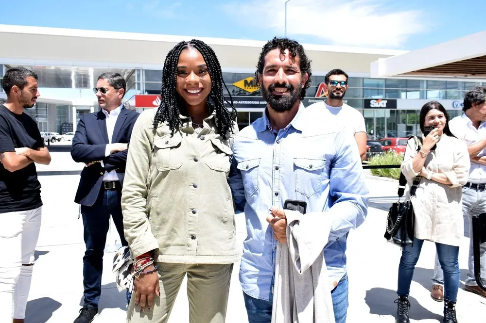 Déborah Rodríguez y Pablo Defazio