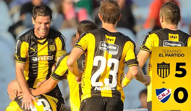 La foto que subió Peñarol por el clásico del 5-0