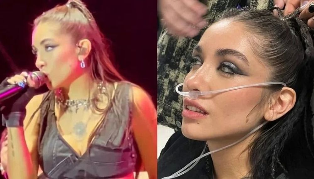 La altura de Bolivia le afecto a María Becerra que terminó con oxígeno y fue asistida