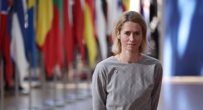 Kaja Kallas, diplomática de la Unión Europea.