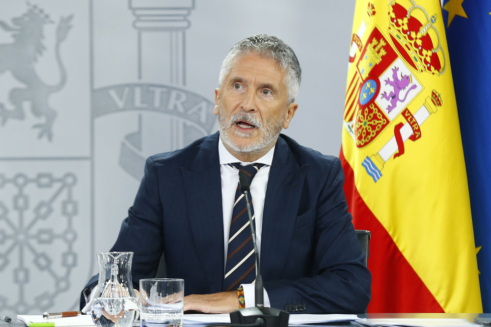 El ministro del Interior, Fernando Grande Marlaska.