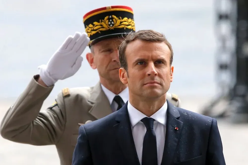 Macron, el pasado 14 de mayo