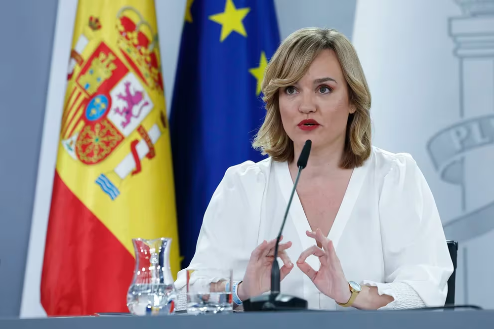 Pilar Alegría, ministra portavoz del Gobierno