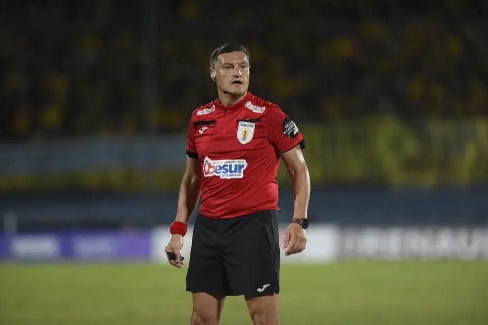 Yimmy Álvarez, presidente de la gremial de árbitros