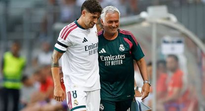 Federico Valverde y su buena relación con el nuevo técnico de Real Madrid, José Mourinho, en plena pretemporada