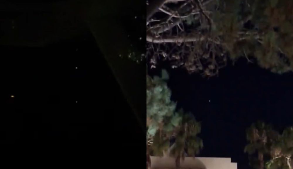 Luces extrañas en el cielo de Maldonado