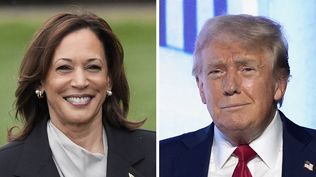 Kamala Harris lidera en las encuestas frente a Donald Trump