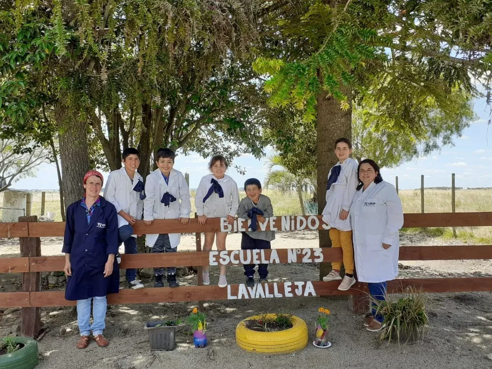 Los cinco pequeños participaron del concurso Tus Ideas Valen.