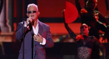 Alejandro Sanz, el jueves en Sevilla durante los Latin Grammy 2023.