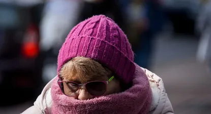 Inumet pronosticó un día frío en todo el país