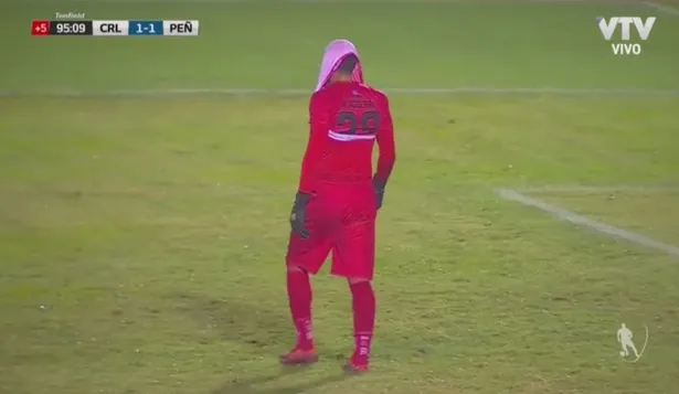 Washington Aguerre fue cuestionado por su festejo en el empate de Cerro Largo ante Peñarol