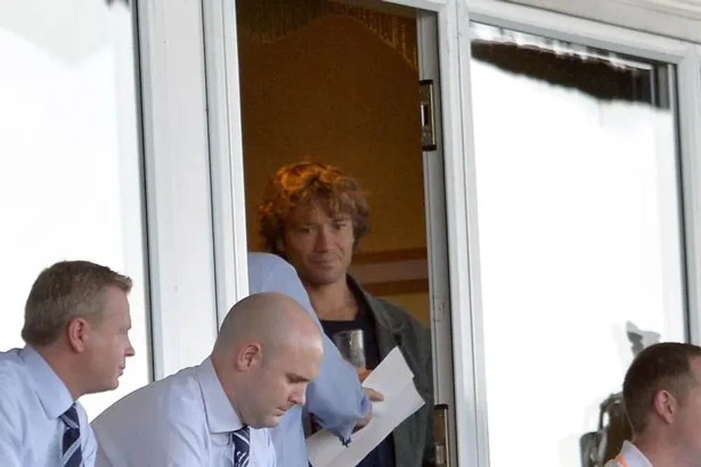 Lugano, hoy en el entrenamiento de West Bromwich