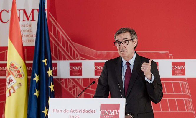 El presidente de la CNMV, Carlos San Basilio