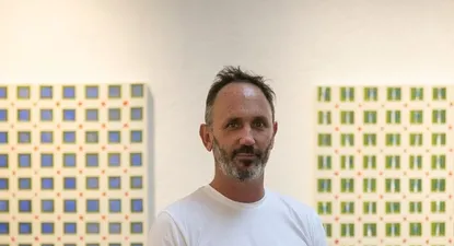 El artista Martín Pelenur