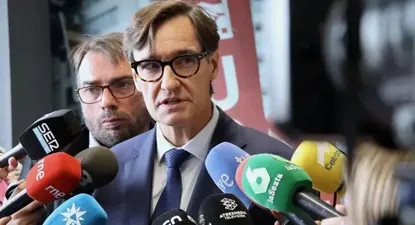 Salvador Illa, líder del PSC