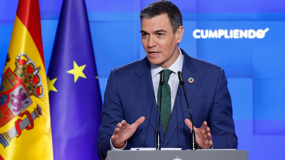 Pedro Sánchez, presidente del Gobierno español.