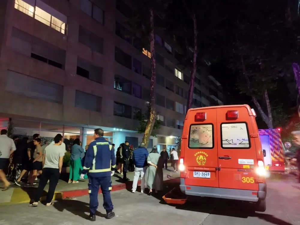 Explosión en un apartamento de Pocitos