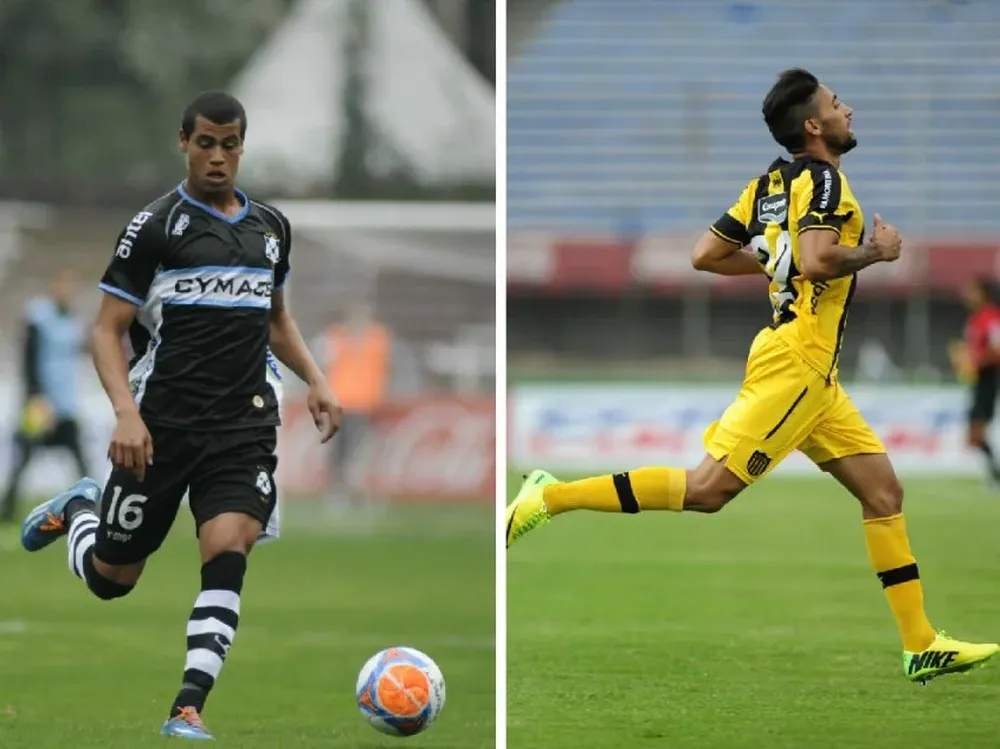 Alex Silva y Jonathan Urretaviscaya