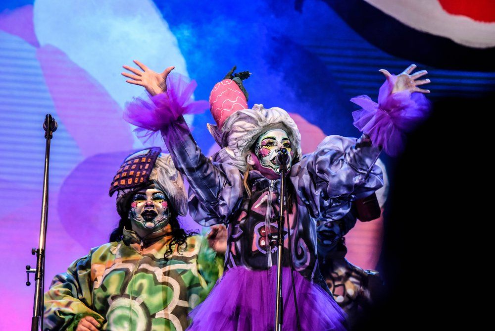 Concurso de carnaval: Majo Gardiol, de La Margarita, en el Teatro de Verano en 2025.