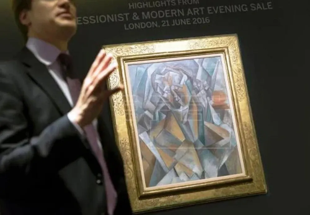 El retrato que pintó Pablo Picasso fue realizado en el año 1909