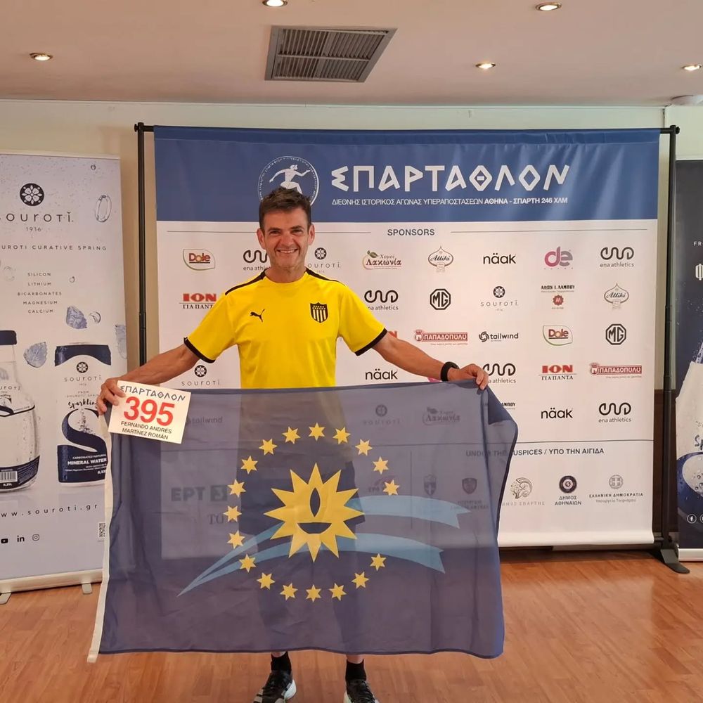 Fernando Martínez en la Spartathlon 2026