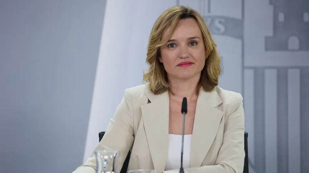 La ministra portavoz del Gobierno, Pilar Alegría