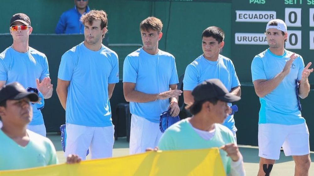 Ariel Behar, Franco Roncadelli, Ignacio Carou, Joaquín Aguilar y Francisco Llanes