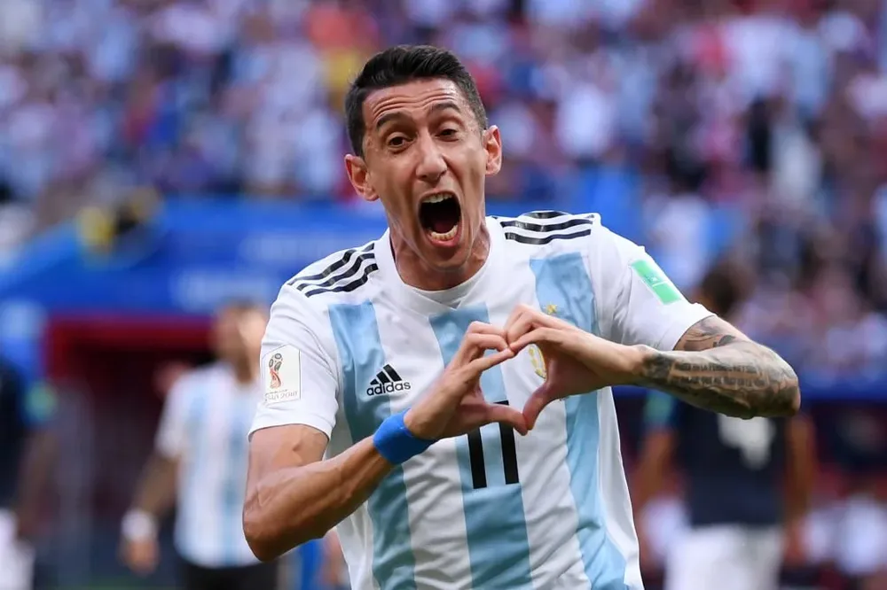 Ángel Di María es titular en la selección de Argentina en la Copa América 2024