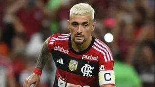 De Arrascaeta se prepara para otro partido de Flamengo